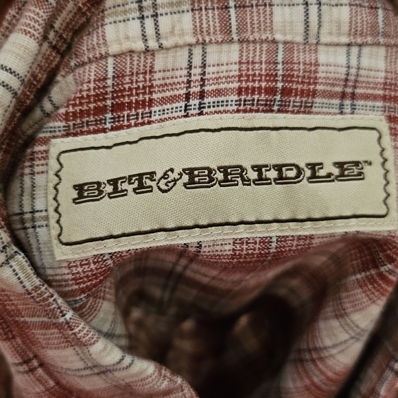 Bit and Bridle Longsleeve Button Down, Size XL - Picture 8 of 8
